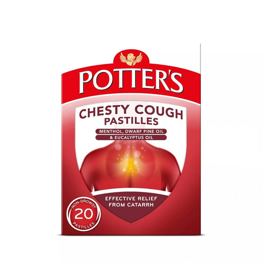 Potters Pastilles Chesty Cough 46g - Direct2Customer