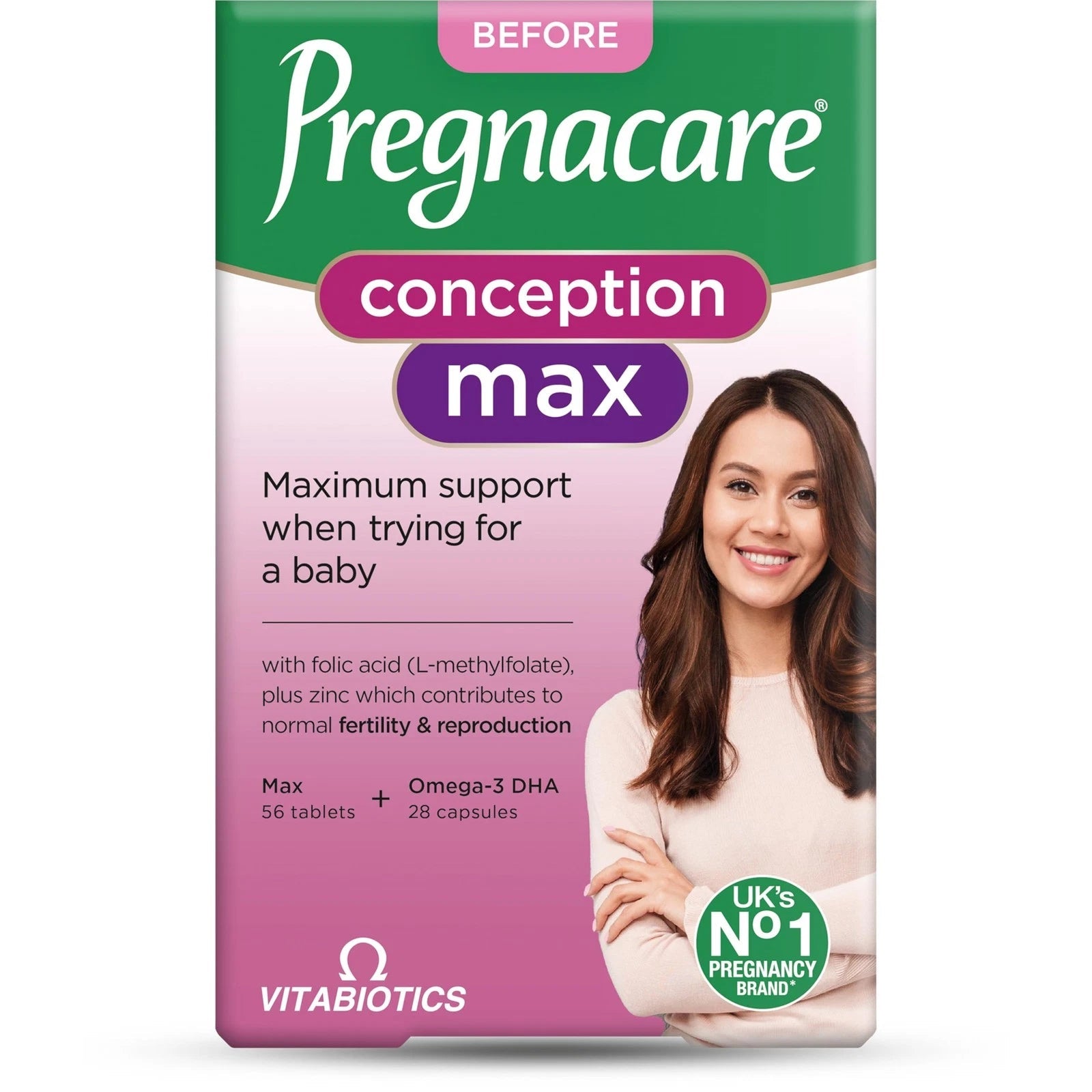 Pregnacare Conception Max 84 tablets - Direct2Customer
