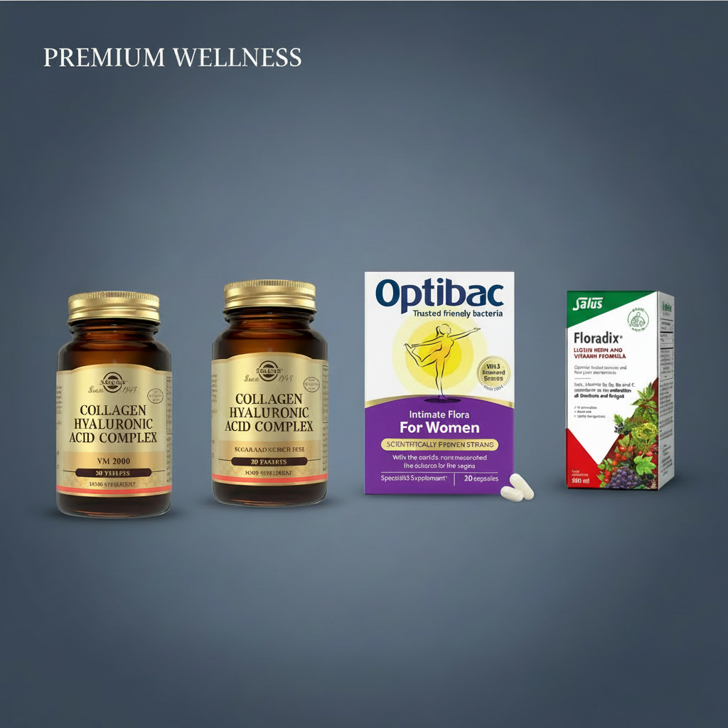Premium Wellness Banner - Products Closer