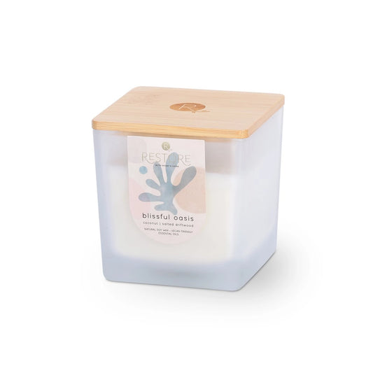 Restore Large Candle - Blissful Oasis