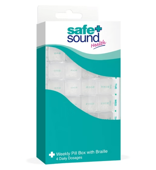 Safe & Sound Weekly Pill Organiser - Direct2Customer