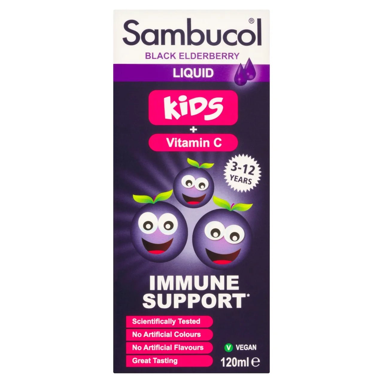 Sambucol for Kids Syrup 120ml - Direct2Customer