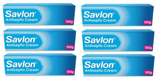 Savlon Antiseptic Cream 100g - Pack of 6 - Direct2Customer