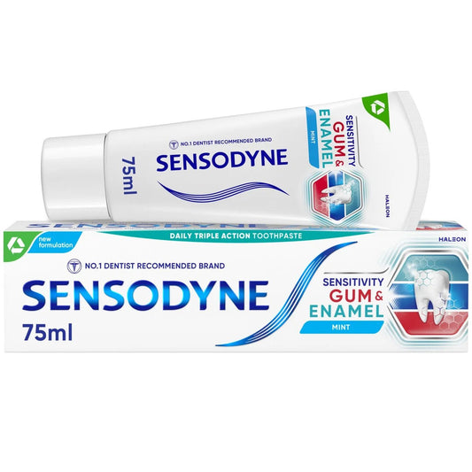 Sensodyne Gum & Enamel Mint Toothpaste 75ml - Direct2Customer