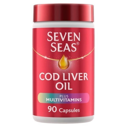 Seven Seas Cod Liver Oil & Multivitamins 90 Capsules - Direct2Customer