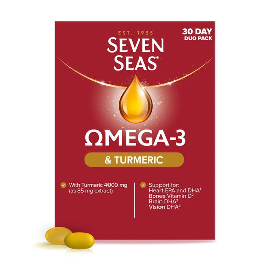 Seven Seas Omega-3 + Turmeric 30 Day Duo Pack - Direct2Customer
