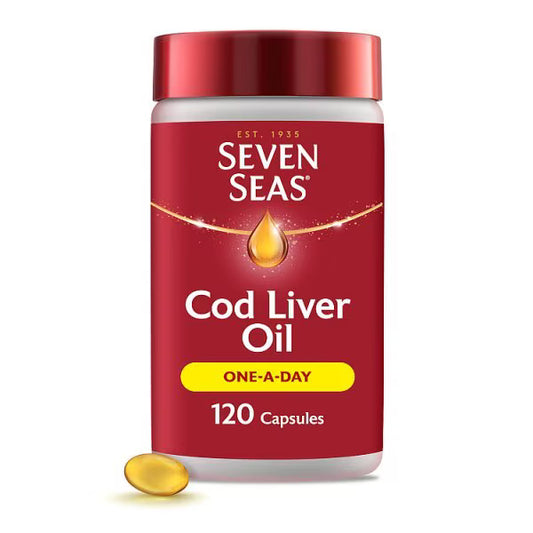 Seven Seas Cod Liver Oil One A Day 120 Capsules