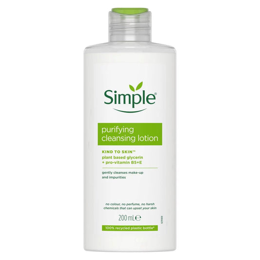 Simple Kind To Skin Purifying Cleansing Lotion 200ml - Direct2Customer