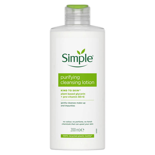 Simple Kind To Skin Purifying Cleansing Lotion 200ml
