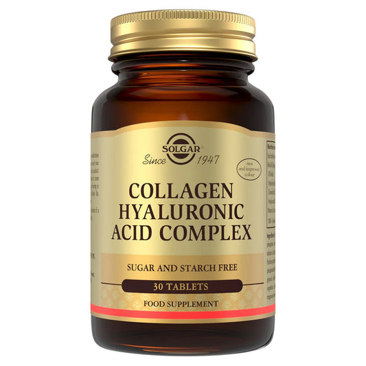 Solgar Collagen Hyaluronic Acid Complex Tablets - 30 - Direct2Customer