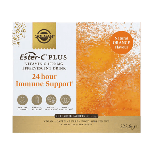 Solgar Ester-C Plus Effervescent Powder Sachets - 21 - Direct2Customer