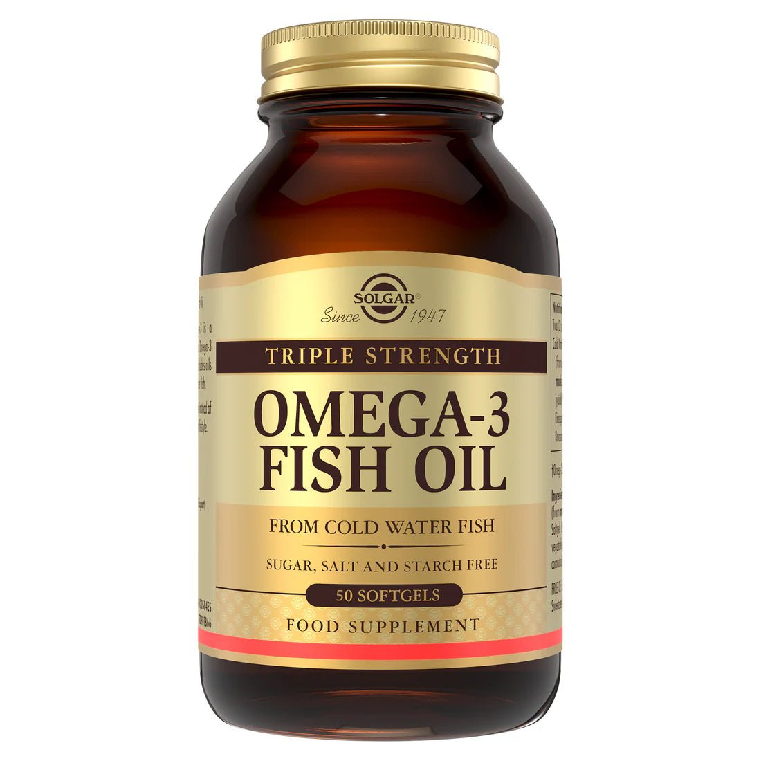 Solgar Triple Strength Omega-3 Softgels - 50 - Direct2Customer
