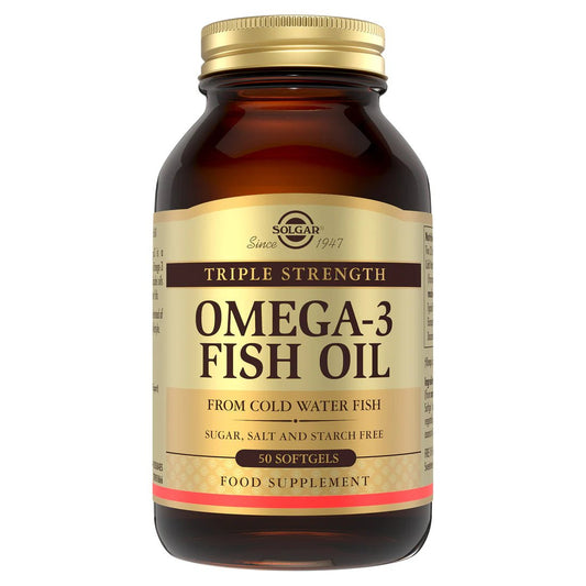 Solgar Triple Strength Omega-3 Softgels - 50 - Direct2Customer