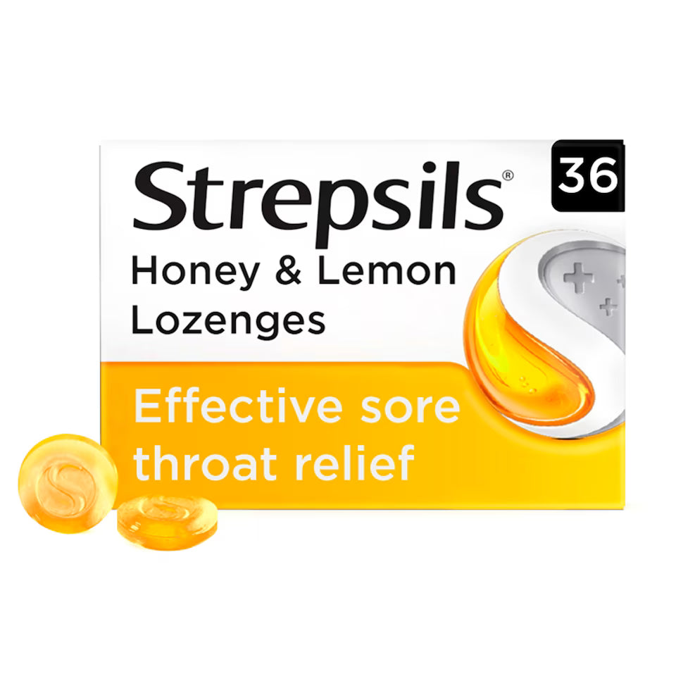 Strepsils Honey & Lemon Lozenges 36