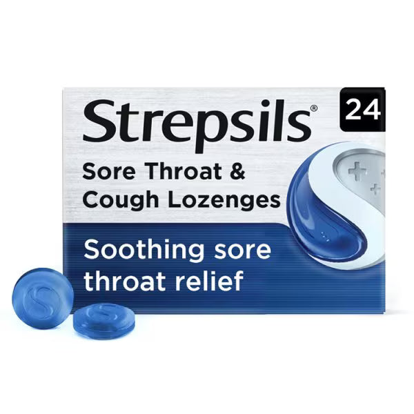 Strepsils Sore Throat & Cough Lozenges 24