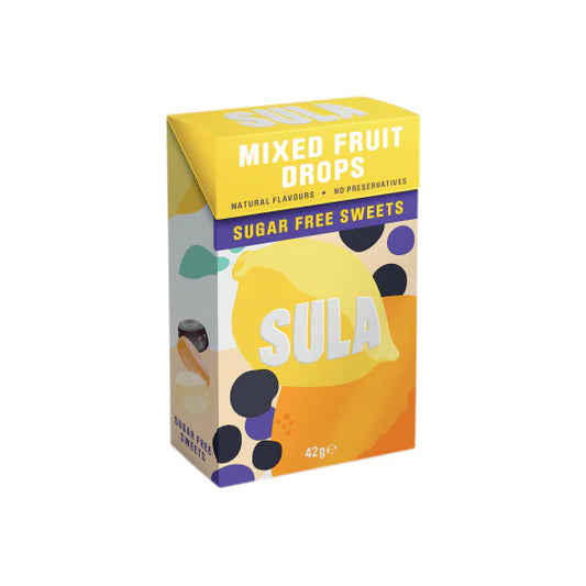 Sula Sugar Free Sweets Fruit Mix 42g Pack of 14