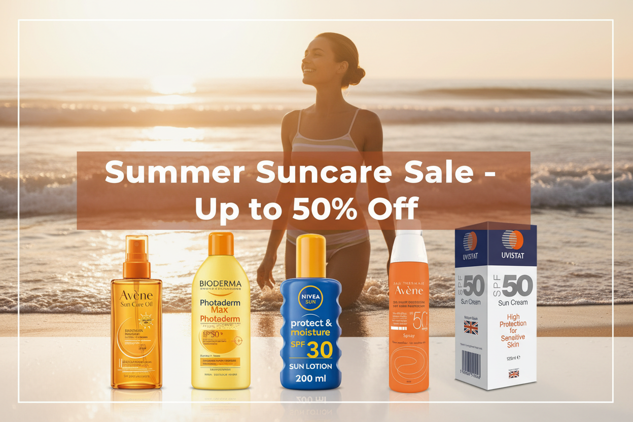 Summer Suncare Banner