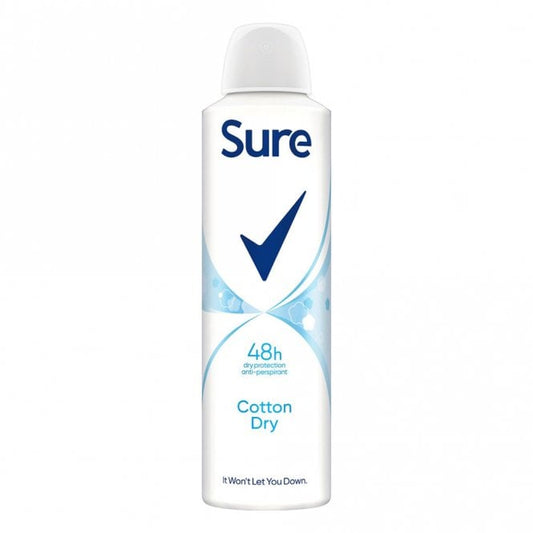Sure Women Aero Cotton Fresh Antiperspirant Deodorant 150ml - Direct2Customer