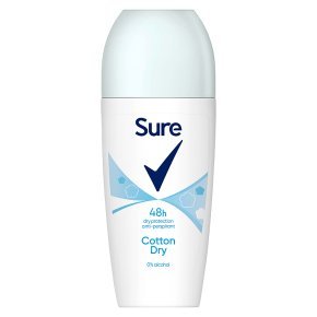 Sure Women Cotton Dry Roll-On Deodorant 50ml - Direct2Customer