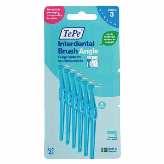 TePe Angle Interdental 6 Brushes Blue