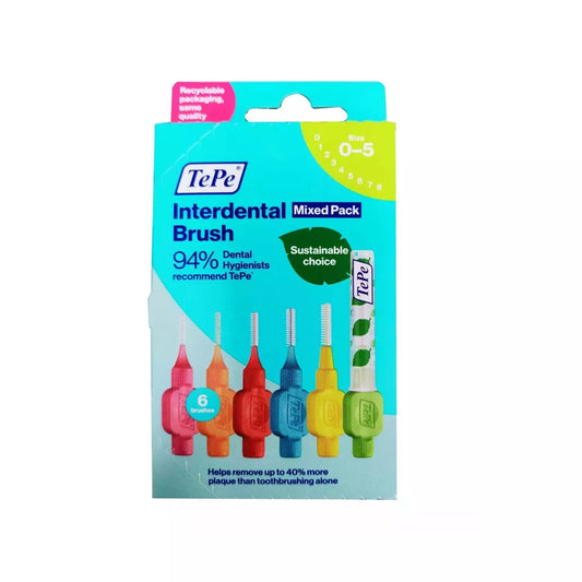 TePe Interdental Brush Mixed 6pcs