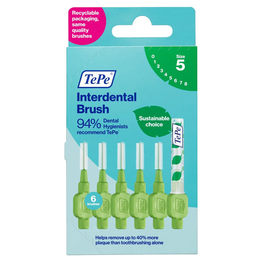 TePe Interdental Brush Green 0.8mm 6pcs