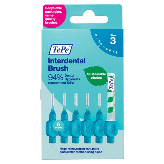 TePe Interdental Brush Blue 0.6mm 6pcs