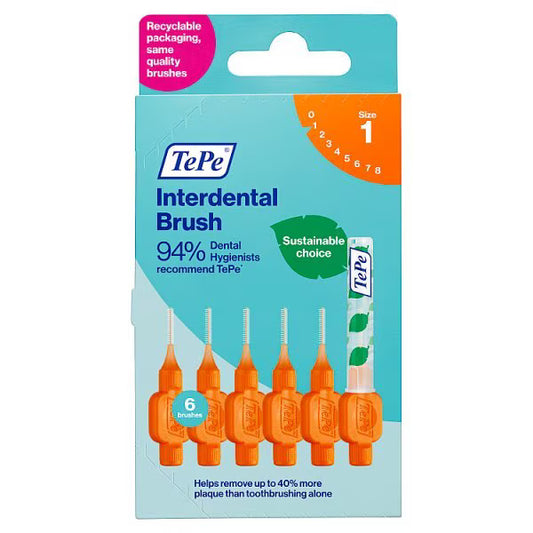 TePe Interdental Brush Orange 0.45mm 6pcs