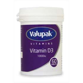 VALUPAK Vitamin D3 1000IU Tablets 60 - Direct2Customer