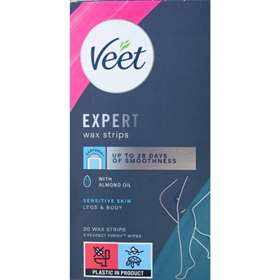 Veet Expert cold wax strips face sensitive 20 - Direct2Customer
