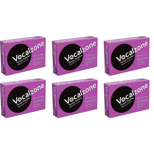 Vocalzones SF Blackcurrant 24 - Pack of 6 - Direct2Customer