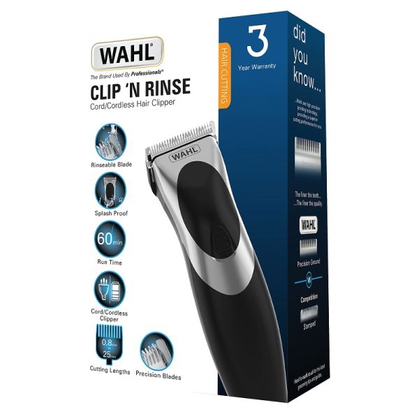 Wahl Clip N Rinse Cord/Cordless Clipper - Direct2Customer