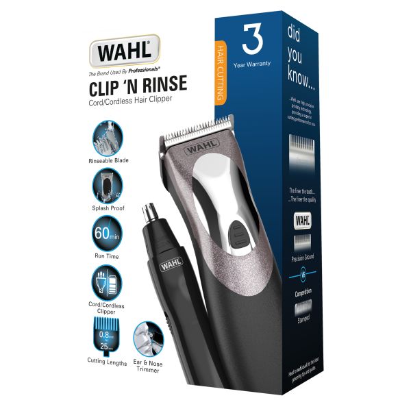 Wahl Clipper & Trimmer Kit Clip N Rinse - Direct2Customer