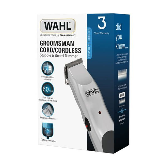 Wahl Groomsman Advance Cord/Cordless Stubble & Beard Trimmer - Direct2Customer