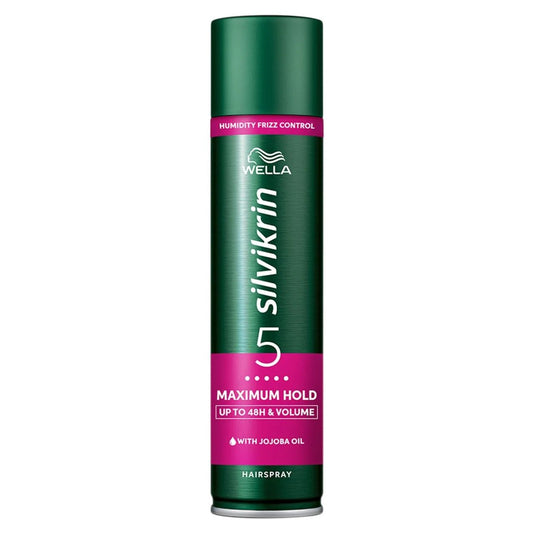Wella Silvikrin Maximum Hold Hairspray 250ml - Direct2Customer