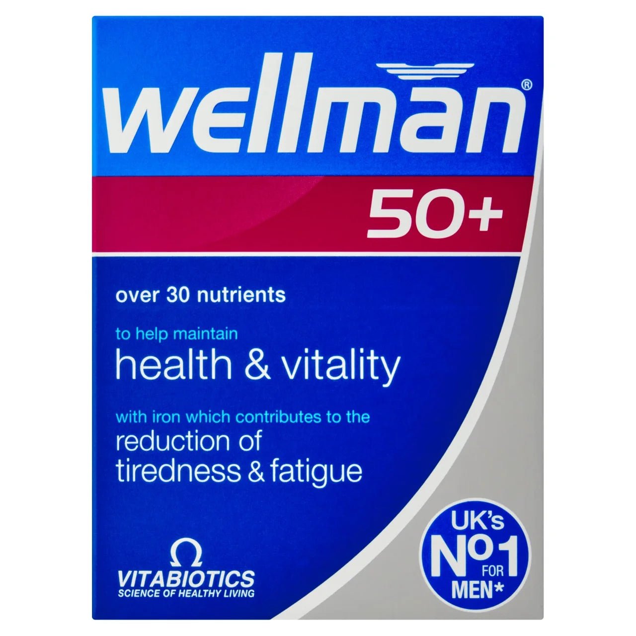 Wellman Tablets 50+ 30 Tablets - Direct2Customer