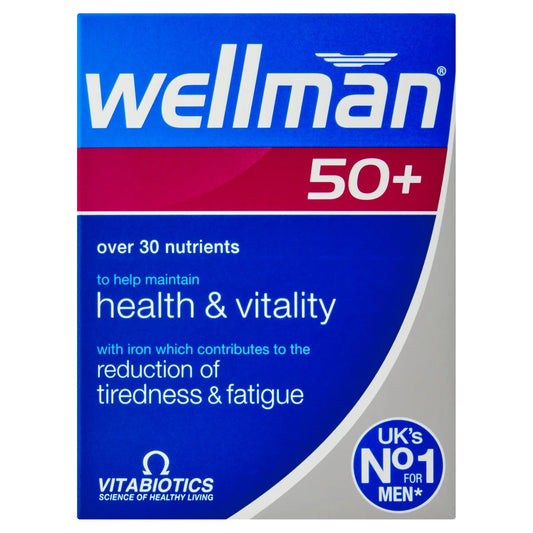 Wellman Tablets 50+ 30 Tablets