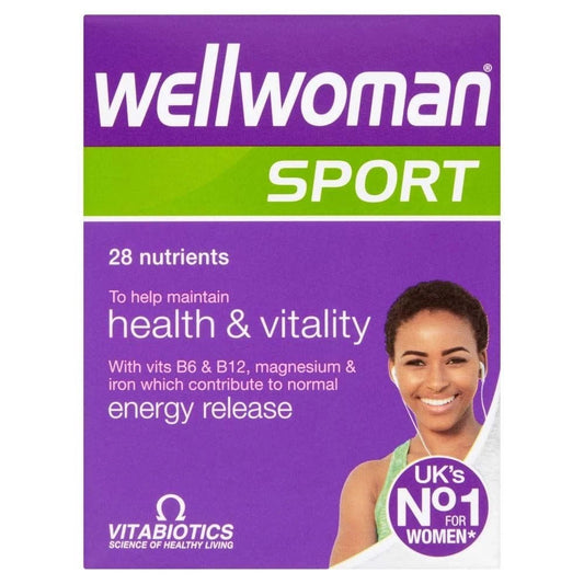 Wellwoman Sport & Fitness Tablets x30 - Direct2Customer