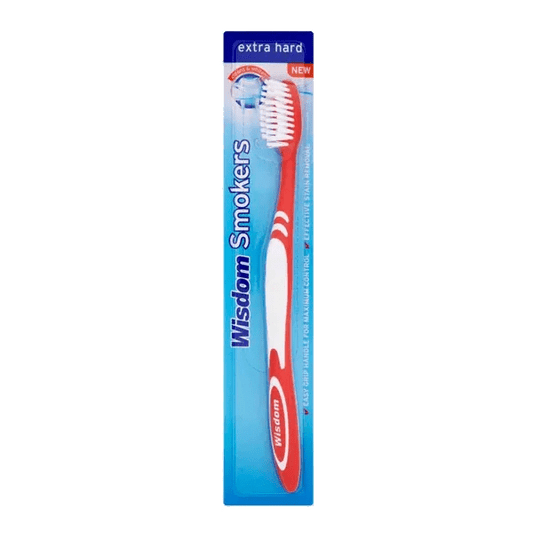 Wisdom Smokers Extra Hard Brush Toothbrush pack of 3 - Direct2Customer