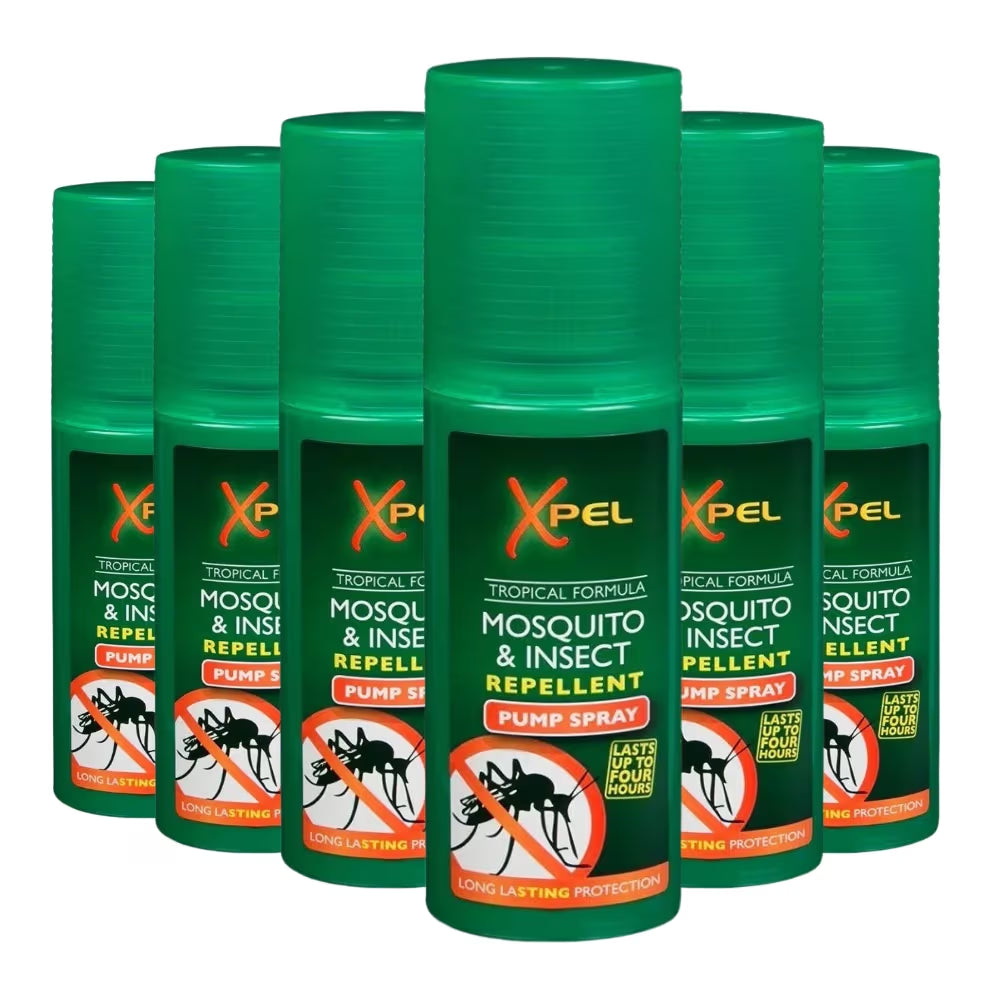 Xpel Mosquito Repellent Pump Spray 70ml - 6 Pack - Direct2Customer