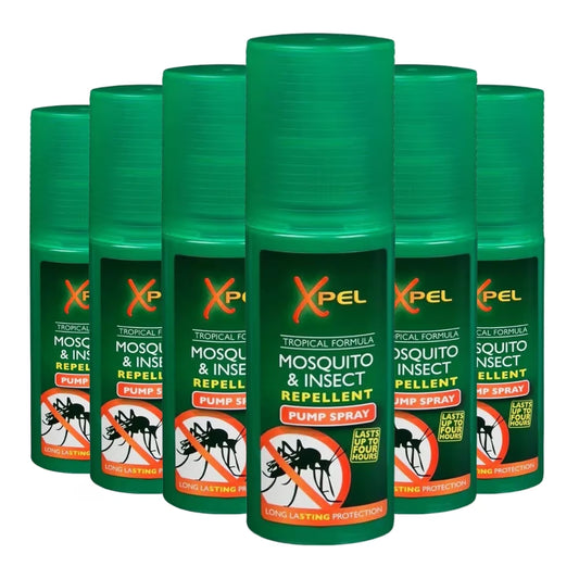 Xpel Mosquito Repellent Pump Spray 70ml - 6 Pack - Direct2Customer