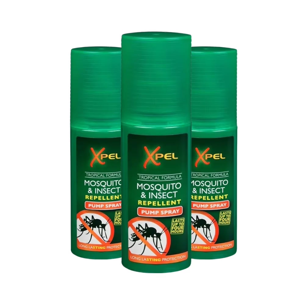 Xpel Mosquito Repellent Pump Spray 70ml - 3 Pack - Direct2Customer