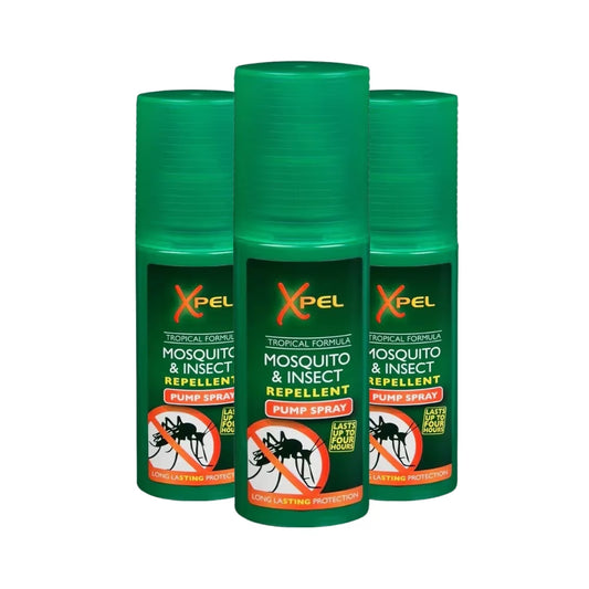 Xpel Mosquito Repellent Pump Spray 70ml - 3 Pack - Direct2Customer